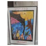 FRAMED SPOLETO PRINT 23X33