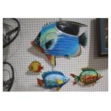 METAL FISH WALL DECOR