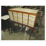 15 DWR INDEX CARD HOLDER TABLE