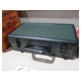 GREEN METAL HARD CASE BY SWAROVSKI