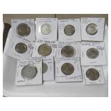 (12) VTG CASINO COINS