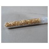 TUBE OF 24KT GOLD FLAKES