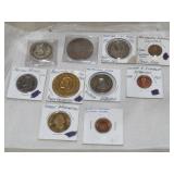 BEN FRANKLIN & PRESIDENTIAL COINS