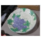(4) VINTAGE CORELLE FRUIT AL FRESCO DINNER PLATES