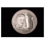 1.12 OZ. BUTTON GWINNETT 92.5% SILVER