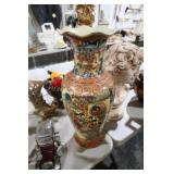 NICE ORIENTAL HAND DECORATED HOME DECOR VASE