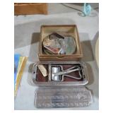 (2) NICE ANTIQUE RAZOR BLADE SHARPENERS