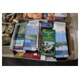 STATE PARK MAPS, LAKE MAPS, AUTO PAMPHLETS MISC