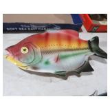 LARGE CERAMIC FISH SERVING PLATTER