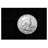 1963 D FRANKLIN HALF DOLLAR 90%