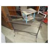 METAL ORNATE QUILT RACK