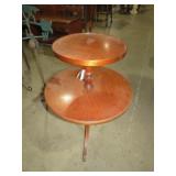 MERMAN RD 2 TIER CLAW FOOTED TABLE