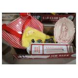 THEMOMETER, TOTE BAG, PATCHES, MISC