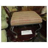 NICE METAL BASE PADDED FOOT OTTOMAN