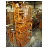 METAL 5 TIER FOLDING SHELF