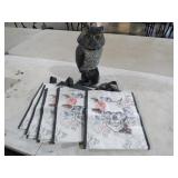 NODDER OWL & DECOY SKELTON BAGS