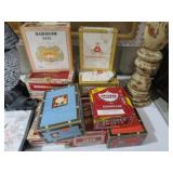 COLLECTION OF CIGAR BOXES
