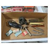 STRAIGHT RAZORS, BLADES & MISC