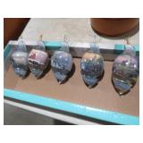 THOMAS KINKADE SHORELINE SPLENDOR ORNAMENTS
