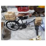 METAL BICYCLE - PEDAL WILL MOVE TIRES