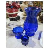 COBALT BLUE GLASS LOT