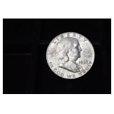 1963 D FRANKLIN HALF DOLLAR 90%