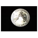 1988 S OLYMPIC DOLLAR 90% SILVER GEM PROOF