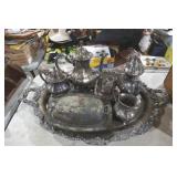 LARGE COL. OF VARIOUS SILVERPLATE PIECES
