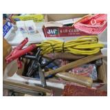 COLL. HAMMERS, JUMPER CABLES & MISC TOOLS