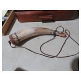 VINTAGE POWDER HORN