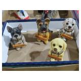 COLLECTION OF RESIN DOGS