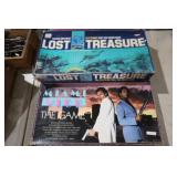 VINTAGE LOST TREASURE & MIAMI VICE BOARD GAMES