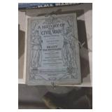 VINTAGE A HISTORY OF CIVIL WAR BOOK
