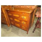 SHERRIL FURNITURE CO CHEST 3DWR W/ WRITING TBL