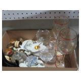BOX ANGELS , STEMWARE, NAPKIN HOLDERS & MISC