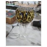 TORTOISE SHELL STYLE VASE