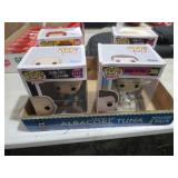 (4) NEW POP ACTION FIGURES