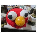 ELMO PAPER MACHE HEAD HAT