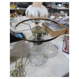 ELECTRIFIED OIL LAMP W/ NO SHADE