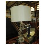 MID CENTURY STYLE ACRYLIC BUBBLE BASE LAMP