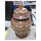 12" UNIQUE CHINESE GINGER JAR