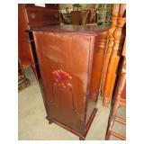 CHERRY FINISH 1 DR CABINET