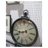 15" RD WORLD MAP WALL CLOCK