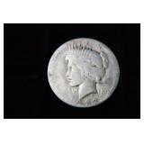 1922 D PEACE SILVER DOLLAR 90%