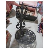 WROUGHT IRON HANGING PLANTER