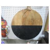 LARGE WOOD PIZZA/CUTTING BOARD