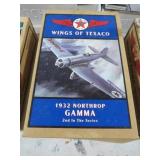 WINGS OF TEXACO 1932 NORTHROP GAMMA PLANE (NIB)