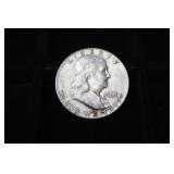 1963 D FRANKLIN HALF DOLLAR 90%