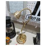SOLID BRASS TABLE LAMP