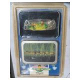 WILD LIFE KNIFE WITH TIN & ORIGINAL PACKING
